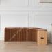  bench диван бумага табурет 3 местный . складной бумага диван бумага bench цвет объединение комплект Северная Европа бумажный стул модный симпатичный ребенок современный подушка 