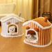 кошка house зима теплый кошка для bed купол type bed собачья конура домик для кошек симпатичный мягкость смывающий . предотвращение скольжения маленький размер собака кошка довольно большой домашнее животное маленький магазин для помещений собака bed 