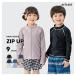  Rush Guard Kids school длинный рукав школьный купальник капот нет капот нет карман Zip выше для мужчин и женщин мужчина девочка мужчина . женщина мужчина . женщина . Junior ребенок 
