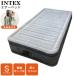  надувное спальное место электрический intex одиночный последняя модель INTEX Inte ks compact спальный комфорт высота отталкивание матрац койка . покупатель для 33cm воздушный коврик 67765