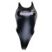 [SWIMHXBY].. swimsuit lady's girls 280 T-back model water Polo water lamp enamel NPU black 