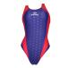 [SWIMHXBY].. купальный костюм женский девушки 281 Basic темно-синий красный 