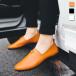  Loafer мужской плоская обувь PU туфли без застежки ..... комфорт обувь предотвращение скольжения PU обувь повседневная обувь приятный подбородок retro 