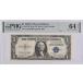 PMG Choice Unc 64 EPQ $1 1935-D С Fr#1613W
