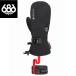 686 Schic seito Schic sMENS GORE-TEX LEATHER LINEAR MITT мужской Gore-Tex кожа рукавица M4WNGLV139blk