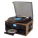 ディアライフ　レコード/CD/ラジオ&カセット搭載多機能プレーヤー　RTC-29