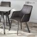 2 ножек комплект стул локти есть стул - дизайн современный простой стильный стул ткань кожзаменитель черный серый fla Muta - колено 