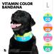  витамин цвет бандана L прохладный item прохладный бандана большой собака средний собака тепловая защита . средний . меры шея .... прогулка pe товары 