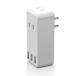  Elecom разветвитель USB ответвление 2.4A (USB порт ×3 розетка ×2) прямой .. белый ECT-03WH