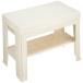  Like ito(like-it) обувь место хранения вход bench примерно ширина 45.5x внутри 27x высота 35.5cm слоновая кость сделано в Японии 