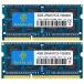 DDR3 1333MHz 8GB 4GB2 PC3-10600S RAM ΡPC  SO-DIMM Memory CL9 204