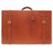  Hermes Vintage кожа Brown багажник сумка античный чай 0212 HERMES мужской 