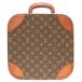  Louis Vuitton монограмма Mini багажник кейс Vintage сумка LV 0083 LOUIS VUITTON