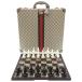  как новый Gucci шахматы панель 670276 GGs шкив m бежевый игра настольная игра 0019 GUCCI