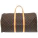 прекрасный товар Louis Vuitton ключ poru55 монограмма M41424 сумка "Boston bag" LV 0929 LOUIS VUITTON