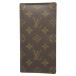  как новый Louis Vuitton R20599 монограмма карман dia Lee Brown чай футляр для карточек 0702 LOUIS VUITTON