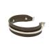  прекрасный товар Hermes браслет vo- Swift metal Brown серебряный *P печать (2012 год производства ) браслет 1189 HERMES