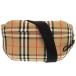  как новый Burberry 8010430 хлопок полиэстер бежевый сумка-пояс 1427 BURBERRY