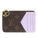  прекрасный товар Louis Vuitton монограмма porutokaru Toro mi-M82938 lilac футляр для карточек лиловый LV 1210 LOUIS VUITTON