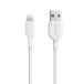  белый 0.9m Anker iPhone зарядка кабель PowerLine II подсветка кабель MFi засвидетельствование супер высокая прочность iPhone