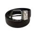  Gucci ремень sima кожа 162940 Logo Brown серебряный металлические принадлежности GUCCI