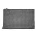  Bottega Veneta клатч сетка кожа gray silver металлические принадлежности BOTTEGA VENETA