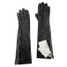  Jil Sander Zip имеется кожа перчатка pa палатка кожа перчатка J08TS0005 P6281 75 размер черный шерсть кашемир JIL SANDER