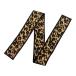  Louis Vuitton шелк шарф частота - Leopard M72394 леопардовая расцветка Brown черный LOUIS VUITTON