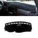 Car Dashboard Sun Shade Mat Instrument Desk Cover Nonslip Pad For Jeep Com