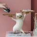  стол украшение кошка боковой стол высота 23cm Mini стол кошка Chan CAT кошка tere Work модный оставаясь дома компьютерный стол C&amp;J bed Note PC диван стол 