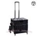  складной контейнер Carry 75L складной практическое использование Toro Lee,8 колесо давление . лестница альпинизм машина C&amp;J многофункциональный k rate покупка Cart (Color : Black Size : 75L)