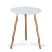  Cafe стол Eames обеденный стол обеденный стол ширина 60cm круг круглый стол Cafe стол Северная Европа чистота из дерева простой C&amp;J белый натуральный 1?2 человек для 
