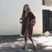  Пальто Честерфилд женский тренчкот осень-зима пальто внешний Mod's Coat средний длина офис красивый .( АО )C&amp;J модный . защита от ветра холод теплый надеты ..20 плата 30 плата 40 плата 