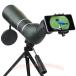  одиночный глаз телескоп 60X60mm spo ting scope астрономия возможно . наблюдение высота коэффициент увеличения C&amp;J смартфон адаптор . настольный три с ножками . сырой живое существо. наблюдение фотография ... удобный 