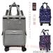  дорожная сумка посещение школы рюкзак ходить на работу рюкзак покупка Cart 4 колесо машина внутри принесенный C&amp;J водоотталкивающий складной теплоизоляция термос предотвращение бедствий рюкзак сумка-холодильник большая вместимость 