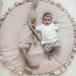  baby коврик Sunny коврик оборка одноцветный Северная Европа модный ковер круглый круглый низкая упругость ... всесезонный living пол младенец C&amp;J безопасность легкий в использовании для бытового использования подарок 