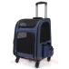  домашнее животное Carry 2way передвижная корзинка рюкзак собака для кошка для с роликами .ko Logo roC&amp;J сетка "дышит" боковой карман выход путешествие через .pe место хранения сила 
