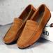  обувь для вождения мокасины туфли без застежки Loafer замша мужской C&amp;J большой размер надеты поворот красивый . ходить на работу посещение школы casual удобный легкий в использовании 