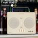  Bluetooth Spee автомобильный динамик bluetooth Tivoli Audio Songbookchiboli аудио Green Cream/Brown