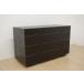  выставленный товар общий натуральная кожа ACTUS actus PRG DECO 8-DRAWER грудь 2 ряд 4 уровень выдвижной ящик чёрный черный телячья кожа щеки материал простой современный место хранения 