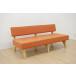  выставленный товар IDEEite- solid bench 2 местный . ткань orange длина стул стул диван living Cafe .. натуральный снят с производства товар 