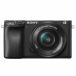 SONY ��6400 ILCE-6400L �p���[�Y�[�������Y�L�b�g [�u���b�N] �~���[���X���J����