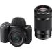 SONY �~���[���X���J���� VLOGCAM ZV-E10M2X �_�u���Y�[�������Y�L�b�g [�u���b�N]