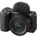 �u�󂠂�i-�O����������v�V�i SONY �~���[���X���J���� VLOGCAM ZV-E10M2K �p���[�Y�[�������Y�L�b�g [�u���b�N