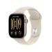 Apple Watch Series 12�iGPS���f���j- 42mm MJED4X/A ���C�g�S�[���h�A���~�j�E���P�[�X�ƃT���h�X�|�[�c�o���h-S/M