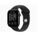 Apple Watch Series 12�iGPS���f���j- 46mm MJEL4X/A �u���b�N�A���~�j�E���P�[�X�ƃu���b�N�X�|�[�c�o���h -M/L