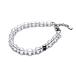 fai тонн (phiten) браслет кристалл комбинированный breath (5mm*7mm шар ) 17cm(+3cm регулировщик есть )