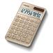  Casio стильный калькулятор Gold 10 колонка большой размер блокнот модель NS-S10-GD-N