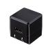  Sanwa Supply (Sanwa Supply) Cube type USB зарядное устройство USB×1 порт (1A) compact высокая прочность модель черный ACA-IP7