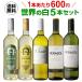 ワイン ワインセット 世界のぶどう飲み比べ 白セット 5本 送料無料 詰め合わせ まとめ買い お買い得 ベストセラー スペイン イタリア ベストセラー RSL